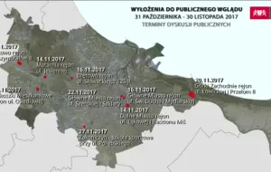 Gdańsk. Wyłożone propozycje planów miejscowych dla ośmiu dzielnic