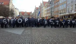 W Gdańsku manifestowali przeciw faszyzmowi