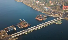 Most w Sobieszewie: budowa opóźniona o pół roku