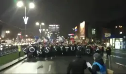 Kilkaset osób w marszu na ulicach centrum Gdańska