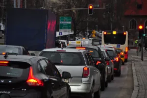 Większe korki wokół Forum Gdańsk. "Będziemy uprzedzać"