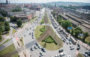 Będzie drugi buspas przed Dworcem Głównym w Gdańsku