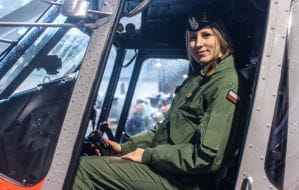 Pierwsza kobieta pilot polskiego śmigłowca ratowniczego