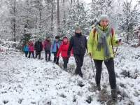 Zimowa wędrówka po Lasach Mirachowskich