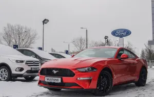 Pierwszy w Polsce nowy Mustang trafił do Gdyni
