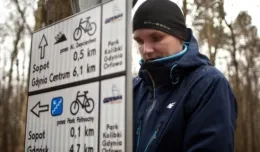 Trasa rowerowa w Orłowie ma nowe oznakowanie