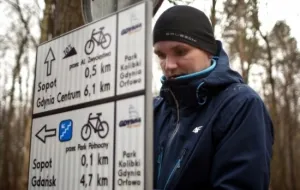 Trasa rowerowa w Orłowie ma nowe oznakowanie