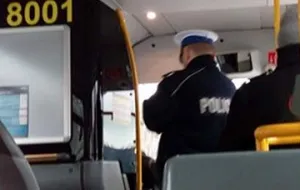 Agresywny kierowca autobusu trafi na badania