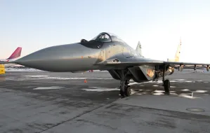 Mig-29 lądował w Rębiechowie