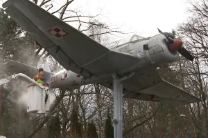 Rozpoczął się remont samolotu TS-8 Bies - symbolu Babich Dołów