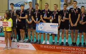 Kolejny brązowy medal siatkarzy Trefla Gdańsk. 3. miejsce młodzików w mistrzostwach Polski