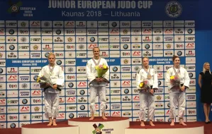 Udany występ młodych judoków w Pucharze Europy w Kownie