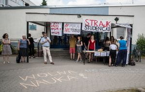 Gdańscy studenci przyłączają się do protestu przeciwko ustawie Gowina