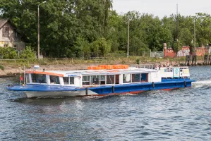 Mniej przystanków tramwaju wodnego