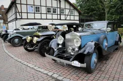 Ponad 20 Rolls-Royce'ów przyjechało do Gdańska