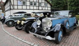 Ponad 20 Rolls-Royce'ów przyjechało do Gdańska