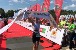 Triathlon Gdańsk zamienił się w duathlon, wygrał Bartosz Banach