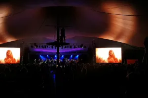 Deszczowy, ale udany koncert muzyki filmowej