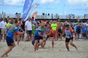 Trzy dni z rugby na sopockiej plaży