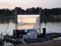 Kino na wodzie i rzeźba przypłyną Wisłą do Gdańska