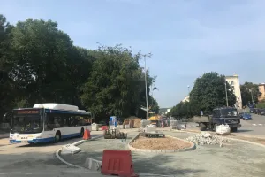 Autobusy bliżej bulwaru do połowy października