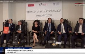 Debata o gospodarce kandydatów na prezydenta Gdańska