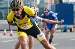 Antoni Wróbel. 71-latek mistrzem świata w maratonie na rolkach