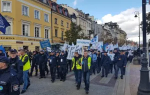 Policjanci z Pomorza protestowali w Warszawie