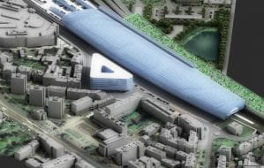 SKM akceptuje wizję Fortu. Jest szansa na futurystyczny dworzec we Wrzeszczu?