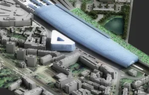 SKM akceptuje wizję Fortu. Jest szansa na futurystyczny dworzec we Wrzeszczu?