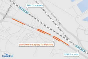 Nielegalne przyciski na skrzyżowaniu w Gdyni