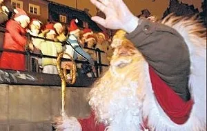 Święty Mikołaj przypłynął Motławą