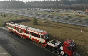 Tramwaj z Gdańska "przyłapany" na autostradzie
