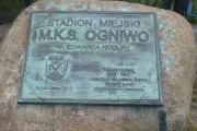 Sopot: skradziono pamiątkową tablicę sprzed stadionu