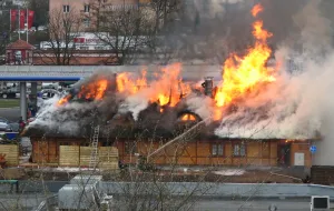 Pożar restauracji Zagroda w Sopocie