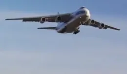 Potężny Antonow przyleciał do Gdańska po turbinę