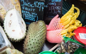 Durian i jackfruit na straganie w Gdańsku