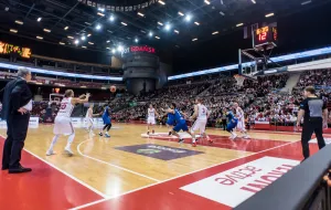 Wyjątkowa oprawa meczu koszykarzy reprezentacji Polski w Ergo Arenie