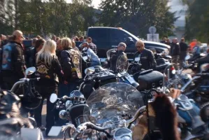 Parada motocykli na ulicach Trójmiasta