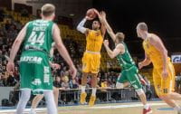 Koszykarze Arki Gdynia wygrali ze Stelmetem Zielona Góra w meczu na szczycie EBL