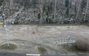 Nowe porządki przy cmentarzu Oksywskim