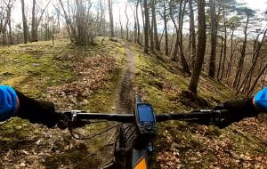 Leśne trasy rowerowe: pasmo wzgórz Pachołka