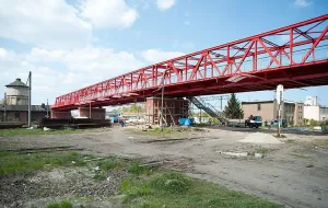Gotowy wiadukt przy stadionie w Letnicy