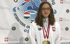 Zofia Chrzan pobiła dwa rekordy Polski w pływaniu do lat 14