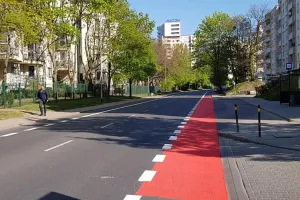 Ułatwienia dla rowerzystów w Redłowie