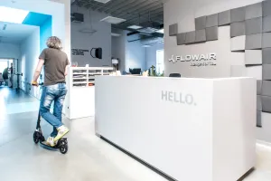 Trójmiejskie Biura: wnętrze Flowair w Gdyni