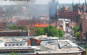 Pożar kościoła św. Katarzyny