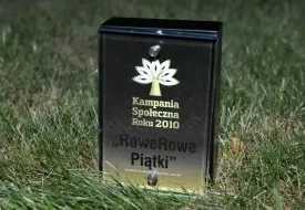 "RoweRowe Piątki" zwyciężyły w prestiżowym konkursie na Kampanię Społeczną Roku 2010