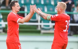 Lechia Gdańsk - Olympiakos Pireus 1:1 w sparingu. Borysiuk rozwiązał kontrakt