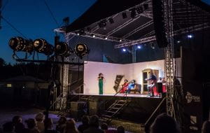 Teatr Wybrzeże gra na Scenie Letniej w Pruszczu Gdańskim